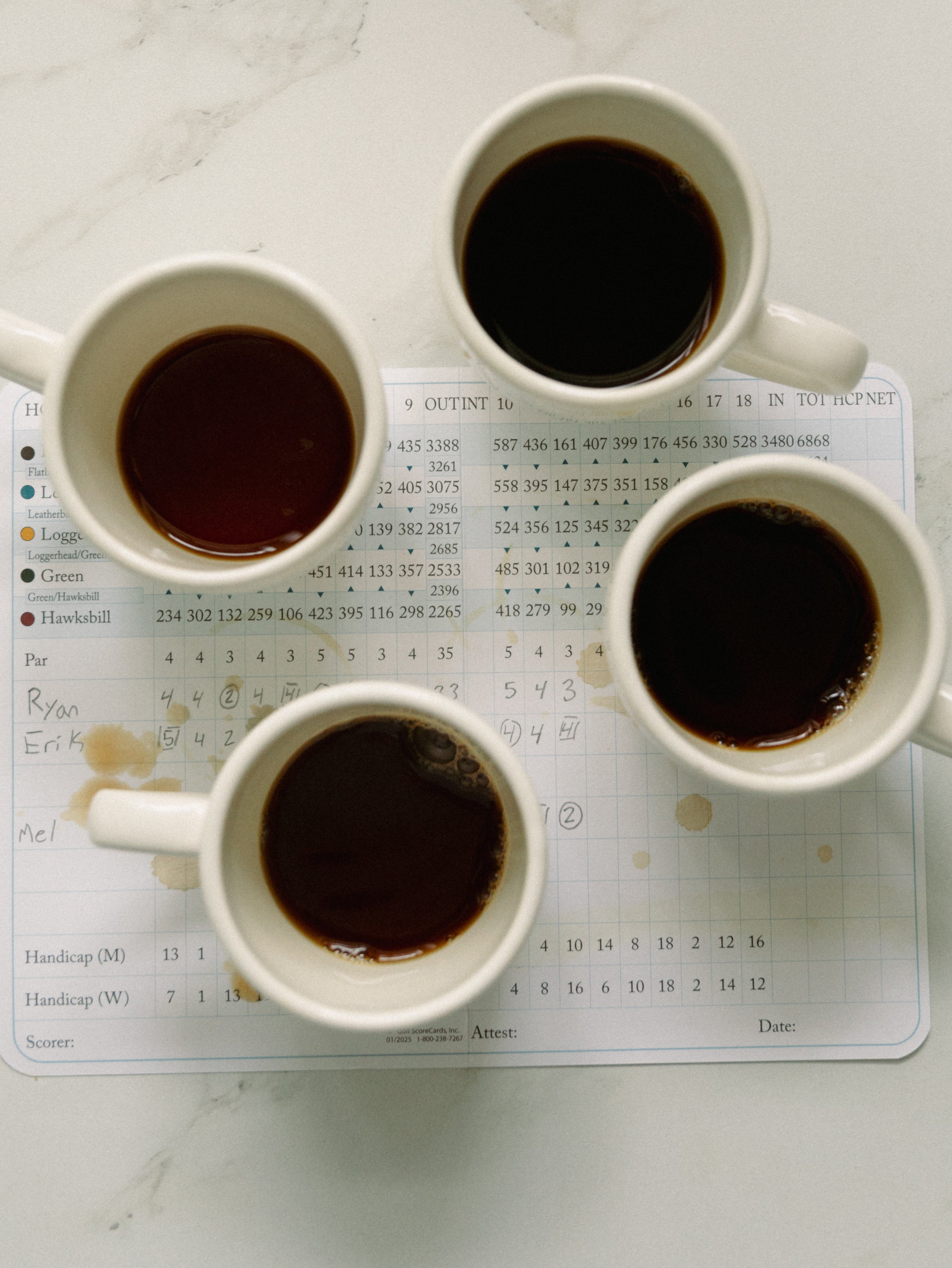 Born on the course, roasted for the course